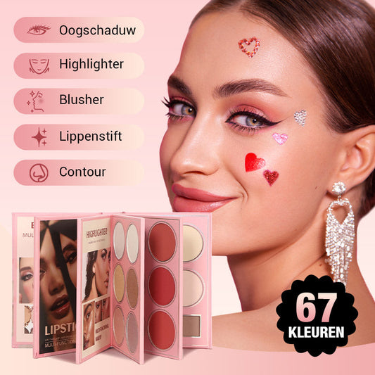 67 Kleuren Alles-in-één Make-up Palet