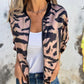 🌸Speciale voorjaarsaanbiedingen🌸 Bomberjack met rits voor dames met zebraprint