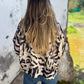 🌸Speciale voorjaarsaanbiedingen🌸 Bomberjack met rits voor dames met zebraprint
