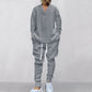 🎉Speciale prijs🎉V-hals loose sweatshirt en joggingbroek tweedelig voor heren
