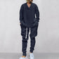 🎉Speciale prijs🎉V-hals loose sweatshirt en joggingbroek tweedelig voor heren