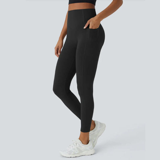 💕2025 HOT SALE 50% KORTING🌸High-Waisted Butt Lifting Tummy Control Shaping Training Leggings met zijzak