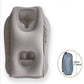 😴 TIJDELIJK 50% KORTING! ✈️ Ergonomisch opblaasbaar reiskussen met uitsparing – PVC met flocklaag, snel op te blazen, inclusief opberghoes ✨