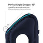 😴 TIJDELIJK 50% KORTING! ✈️ Ergonomisch opblaasbaar reiskussen met uitsparing – PVC met flocklaag, snel op te blazen, inclusief opberghoes ✨