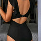 🎁BEPERKTE UITVERKOOP - 67% KORTING👗Sexy geplooide eendelige badpak