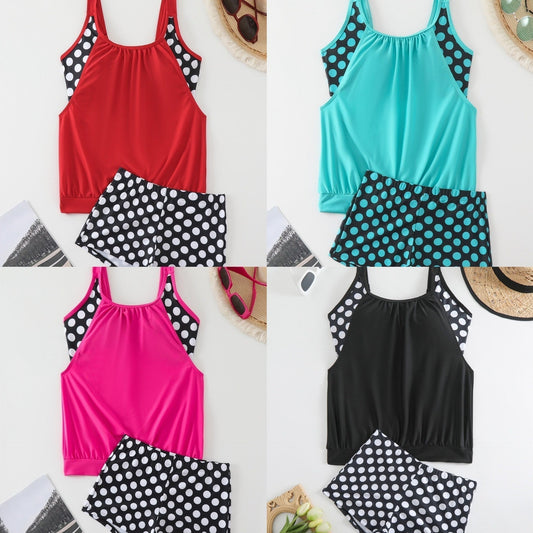 🔥 ZOMER HOT SALE – 49% KORTING 🔥 Dames Tweedelig Polkadot Zwempak