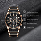 Multifunctioneel herenhorloge met waterdicht uurwerk
