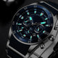 Multifunctioneel herenhorloge met waterdicht uurwerk