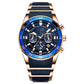 Multifunctioneel herenhorloge met waterdicht uurwerk