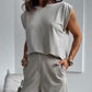 💖Hot Sale 50% OFF🌸Dames 2-delig T-shirt & wijde broek set