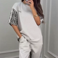 🌺2025 Hot Sale🌺Luipaardprint patchwork sweatshirt