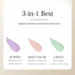 3-kleuren Delicate Hydration Brighten Skin Tone Waterproof Concealer Isolation Cream