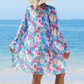 🌷2025 Hete verkoop Modieus, meerkleurig 3-delig bikini-zwempak voor dames met print