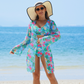 🌷2025 Hete verkoop Modieus, meerkleurig 3-delig bikini-zwempak voor dames met print