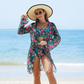 🌷2025 Hete verkoop Modieus, meerkleurig 3-delig bikini-zwempak voor dames met print