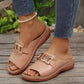🔥Laatste dagaanbieding 50% KORTING op 🏖️💞Beste comfort - Comfortabele orthopedische sandalen met sleehak voor dames