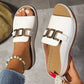 🔥Laatste dagaanbieding 50% KORTING op 🏖️💞Beste comfort - Comfortabele orthopedische sandalen met sleehak voor dames