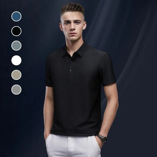 🎊 55% KORTING ❄️ Heren Zomer T-Shirt in Verkoelende Zijdezachte Stof