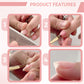3-in-1 zelfnivellerende nagelverstevigende gel
