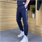 Heren top met korte mouwen en joggingbroek met hoge stretch, set van 2