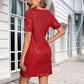 Vrouwenmode Elegante Paillettenjurk