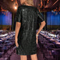 Vrouwenmode Elegante Paillettenjurk