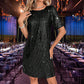 Vrouwenmode Elegante Paillettenjurk