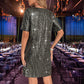 Vrouwenmode Elegante Paillettenjurk