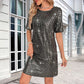 Vrouwenmode Elegante Paillettenjurk