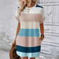 🌺Zomerspecial - 50% korting🌺Casual jurk met ronde hals voor dames