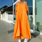 Casual Maxi Cold-shoulderjurk voor Dames