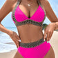 ⏳Beperkte tijd 50% korting💥Dames Halter-Bikiniset met Striksluiting op de Rug – 2-Delig