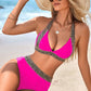 ⏳Beperkte tijd 50% korting💥Dames Halter-Bikiniset met Striksluiting op de Rug – 2-Delig