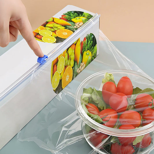 🥦Tot 50 % korting!🔥Enkelt å kutte gjennomsiktig elastisk matinnpakning