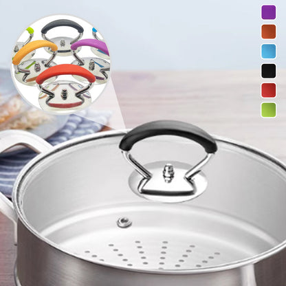 🎁 1+1 GRATIS! Siliconen Antibranddeksel Vervangingsknop Hendel – Vervang Je Oude Knop Veilig en Snel 🍳✨
