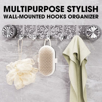 🔥Uitverkoop 49% korting🔥Multifunctionele stijlvolle wandhaken organize