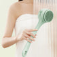 📢📢 50% KORTING!!🚿 Oplaadbare Gemotoriseerde Doucherugborstel – Doucheborstel met Lange Handgreep, IPX Waterdicht PVC, 4 Vervangbare Opzetstukken, Exfoliërend & Masserend, voor Gevoelige Huid, USB, Hele Lichaam (Schouders & Kuiten), Perfect Cadeau 💧🔋
