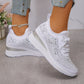 🎁2026 Nieuw binnen 60% KORTING💥👟 ✨Ademende Mesh Sneakers Met Strass: Fijn Voor De Zomer, Mooi Voor Elke Outfit!