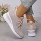 🎁2026 Nieuw binnen 60% KORTING💥👟 ✨Ademende Mesh Sneakers Met Strass: Fijn Voor De Zomer, Mooi Voor Elke Outfit!