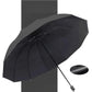 ☔12-ribs grote opvouwbare windbestendige paraplu