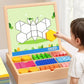 🎁Vroege kerstuitverkoop 50% KORTING🔥Houten magnetische patroonblokkenpuzzel set🧩