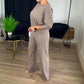 🌸 Up tot 59% korting🔥Elegant Lange Cardigan & Top & Broek 3-Delige Set