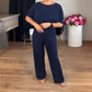 🌸 Up tot 59% korting🔥Elegant Lange Cardigan & Top & Broek 3-Delige Set