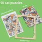 Leuk en leerzaam houten puzzelspel met schattige diere