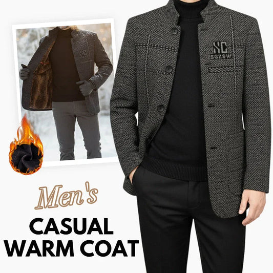 🔥 50% KORTING! Heren Casual Warme Jas – Lichtgewicht, Supercomfortabel & Stijlvol voor Winter & Elke Dag ❄️🛍️ GRATIS Verzending!