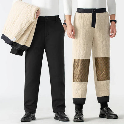 📢📢50% KORTING!!! ✨Comfortabele thermische broek voor heren met grafeen kniebeschermers