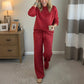 Dames Glitter 2-delige Set: Sweatshirt & Broek
