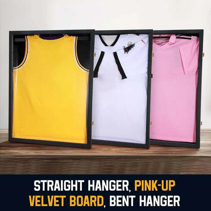 🎉Nieuwjaars Cadeau 50% KORTING!🧥Houten Herinneringskleding Displayframe (Magnetische Deur) – Bewaar Jouw Zweet & Liefde In Perfecte Staat!