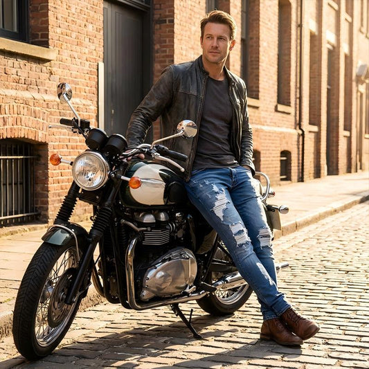 👖 60% KORTING! 🔥 Stijlvolle skinny jeans met een verwassen look voor heren – Slim fit, ademend katoen en stoere scheurdetails