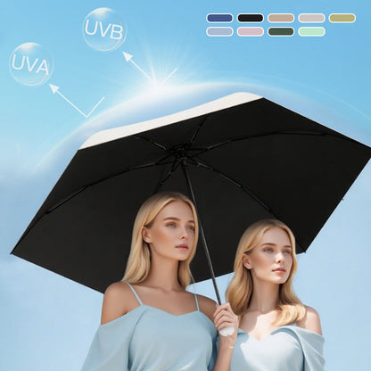 ☂️Tweedoelige draagbare capsuleparaplu